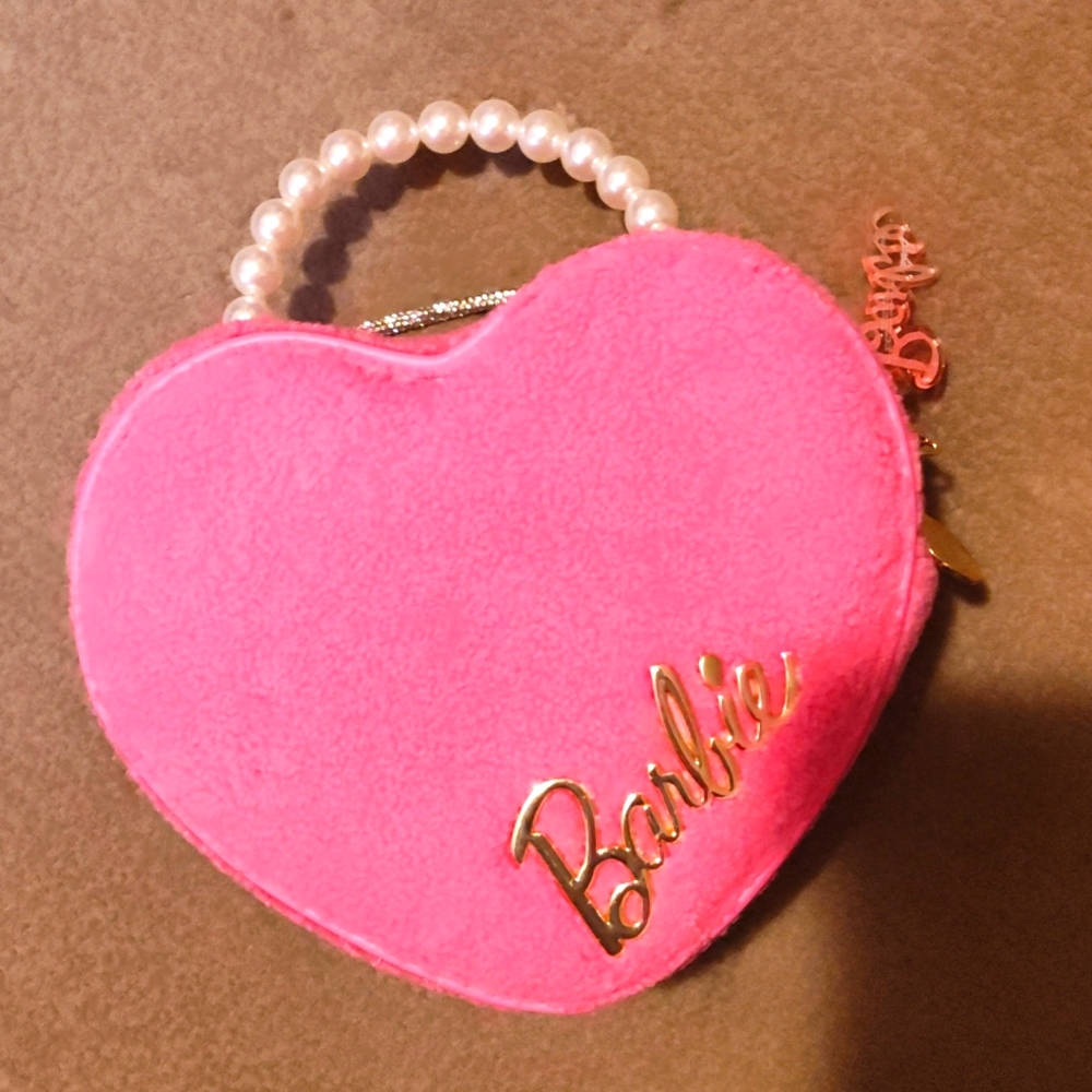 Barbie heart bag